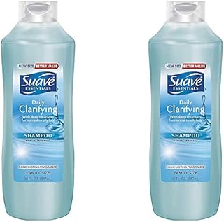 Suav Sh Ess Daily Clrfing Size 30z Suave Shampoo Essencial Daily Clarifying 30z, 2 pack