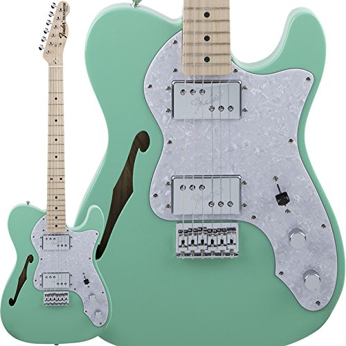 Fender Traditional 70s Telecaster Thinline (Surf Green/Maple 