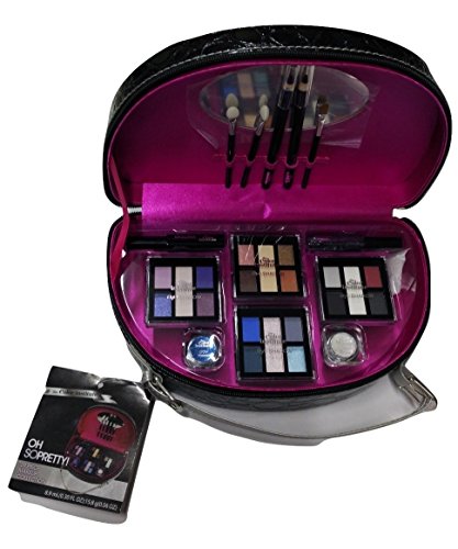 BORSETTA BEAUTY CASE MAKE UP TRUCCO MARKWINS THE COLOR INSTITUTE BLACK 29 PEZZI