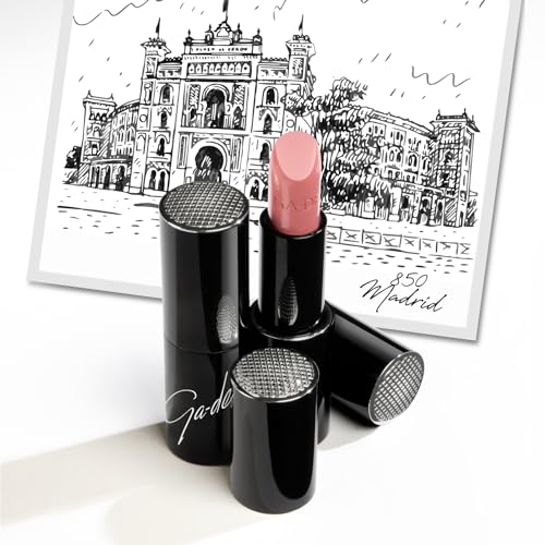 Image of GA-DE Selfie Full Color Lipstick, 850 - Long Lasting High Pigment Lipstick with Argan Oil - Creamy Radiant Shine and Hydrating Benefits - 0.14 oz