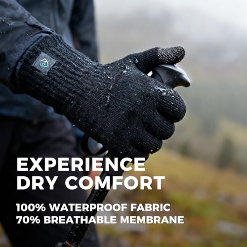 Image of DexShell Waterproof Knit Gloves, Lightweight Flexibility