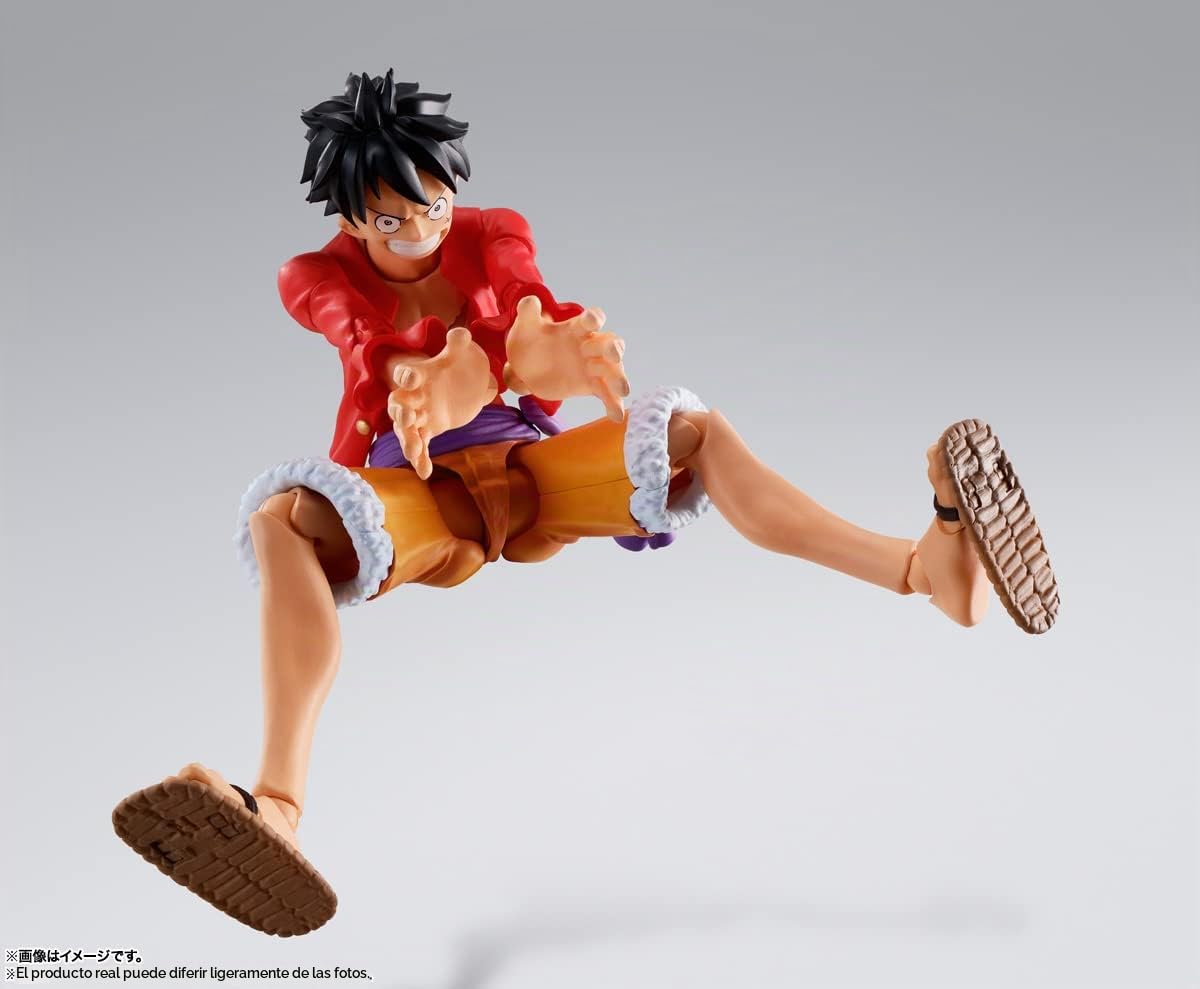 TAMASHII Nations - Figura de acción de One Piece Monkey.D.Luffy - Rai en Onigashima, Bandai Spirits S.H.Figuarts