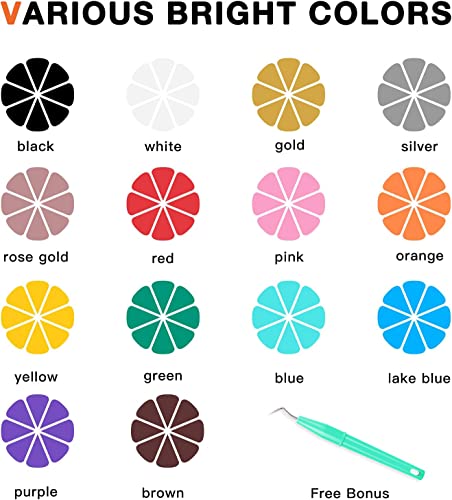 Htvront Htv Heat Transfer Vinyl Bundle (14 Pack) - 12" X 3Ft Htv Vinyl Rolls, Htv Vinyl For Cricut，Easy To Cut Iron On Vinyl For Cricut & Cameo, Easy To Weed Heat Transfer Vinyl #TOP5