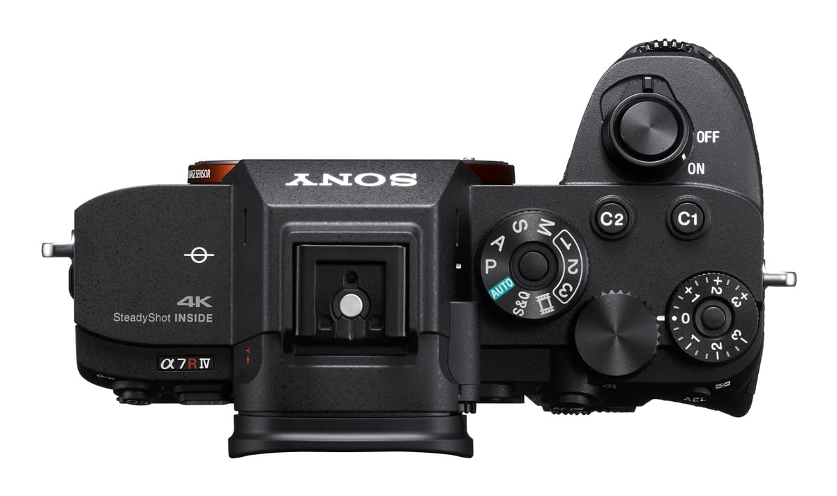 Sony Alpha 7R IV - Appareil Photo Hybride Plein Format - 61 MP, Vidéo 4K, Prise de Vue en Rafale 10 Images/Seconde, Eye-AF, Wi-FI, boîtier Seul – Idéal pour la Photographie Haute résolution