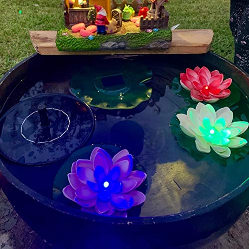 Superdream Floating Solar Lily Pads Lights For Pond Decor #TOP5