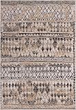 Rugs.com Leipzig Collection Rug – 6x9 Beige Low-Pile Rug Perfect for Bedrooms, Dining Rooms, Living Rooms