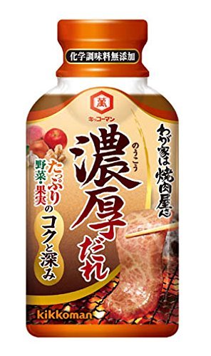 キッコーマン わが家は焼肉屋さん 濃厚だれ 210gのサムネイル