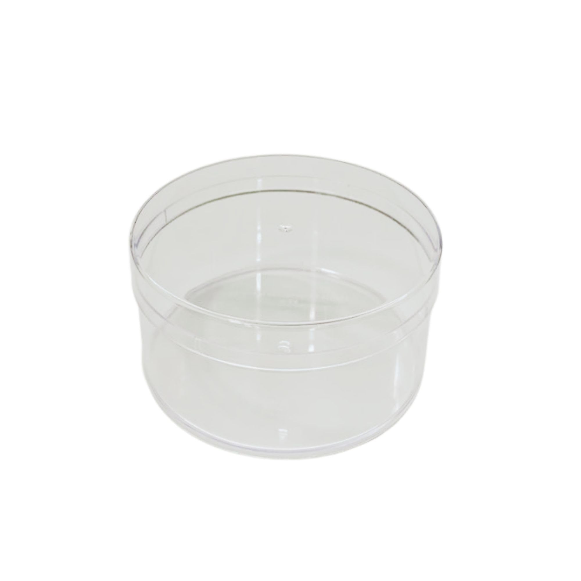 purple co. Empty N-54 Small Round Pastry, Mousse, Pudding & Fruit Desert Box & Lid Pack Of 12-image-1