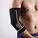 Produktbild OOFAYWFD Anti-Rutsch-Kompressions-Stützhülse Verlängert Ellenbogenbandage Für Gym Fitness Outdoor Sports (2 Stück)