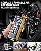 Tire Inflator Portable Air Compressor, 150PSI Auto Air Compressor for Car Tires, Portable Tire Inflator for Car with Pressure Gauge, Pocket Tire Pump for Cars, Bike, Motorcycle, Ball #2