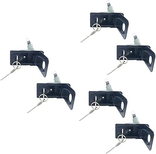 OSALADI 6 Peças Acessórios De Carro Acessórios Para Carro Acessórios De Carro Acessórios De Reboque Acessórios Bling Fechaduras De Gancho Fechaduras De Reboque Acessórios De Rv Fechaduras