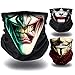 O³ Scaldacollo Joker – 3 Scaldacollo Moto, Bicicleta, Trekking… | Bandana Multifunzione – Leggero – Copri Bocca - Antivento | Scaldacollo Estivo: Joker, Sorriso e Casa di Carta