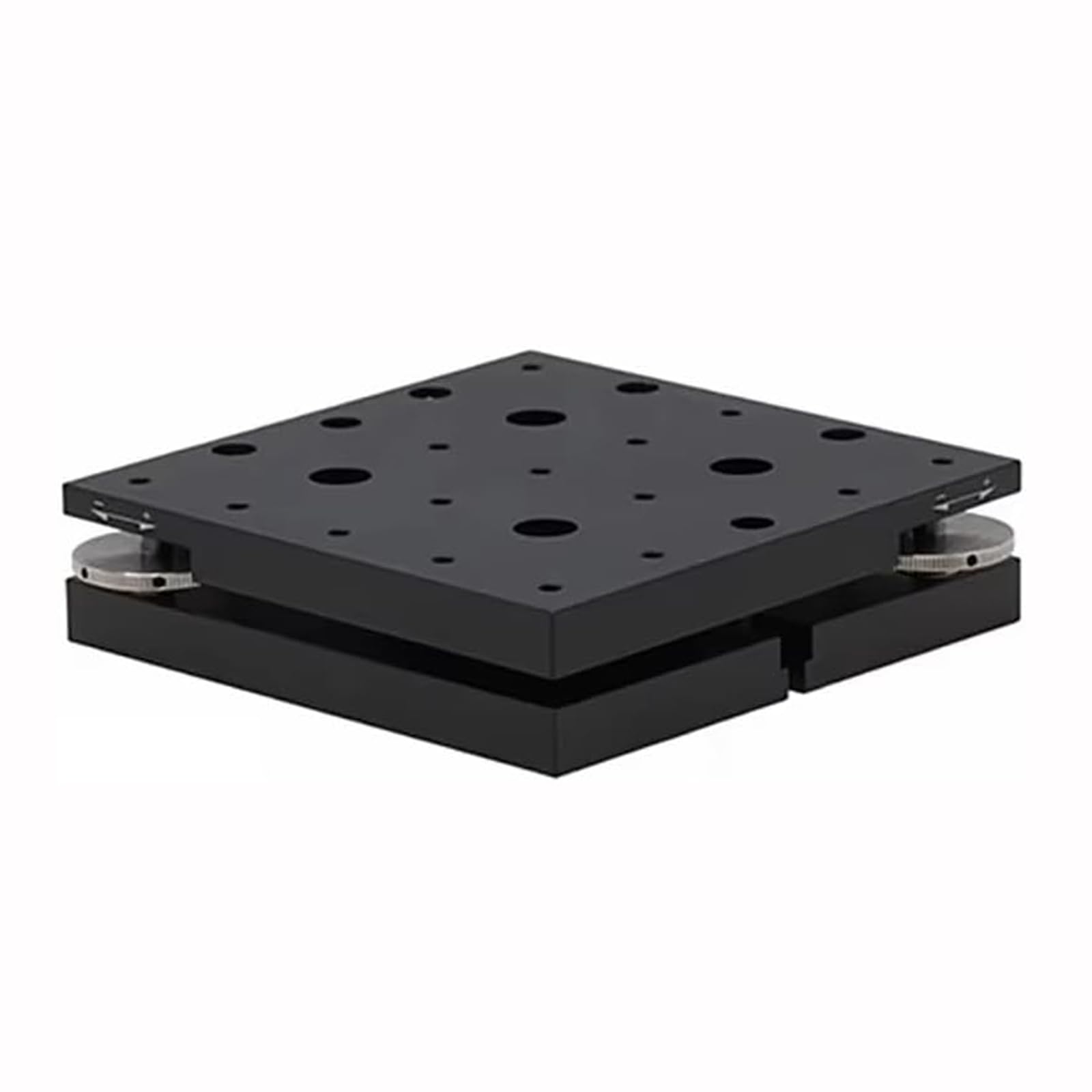 YXZQLOZ Manual 2 Axis Tilt Leveling Platform,Precision Micro-Adjustment Tilting Thread Rotation Optical Displacement Slide