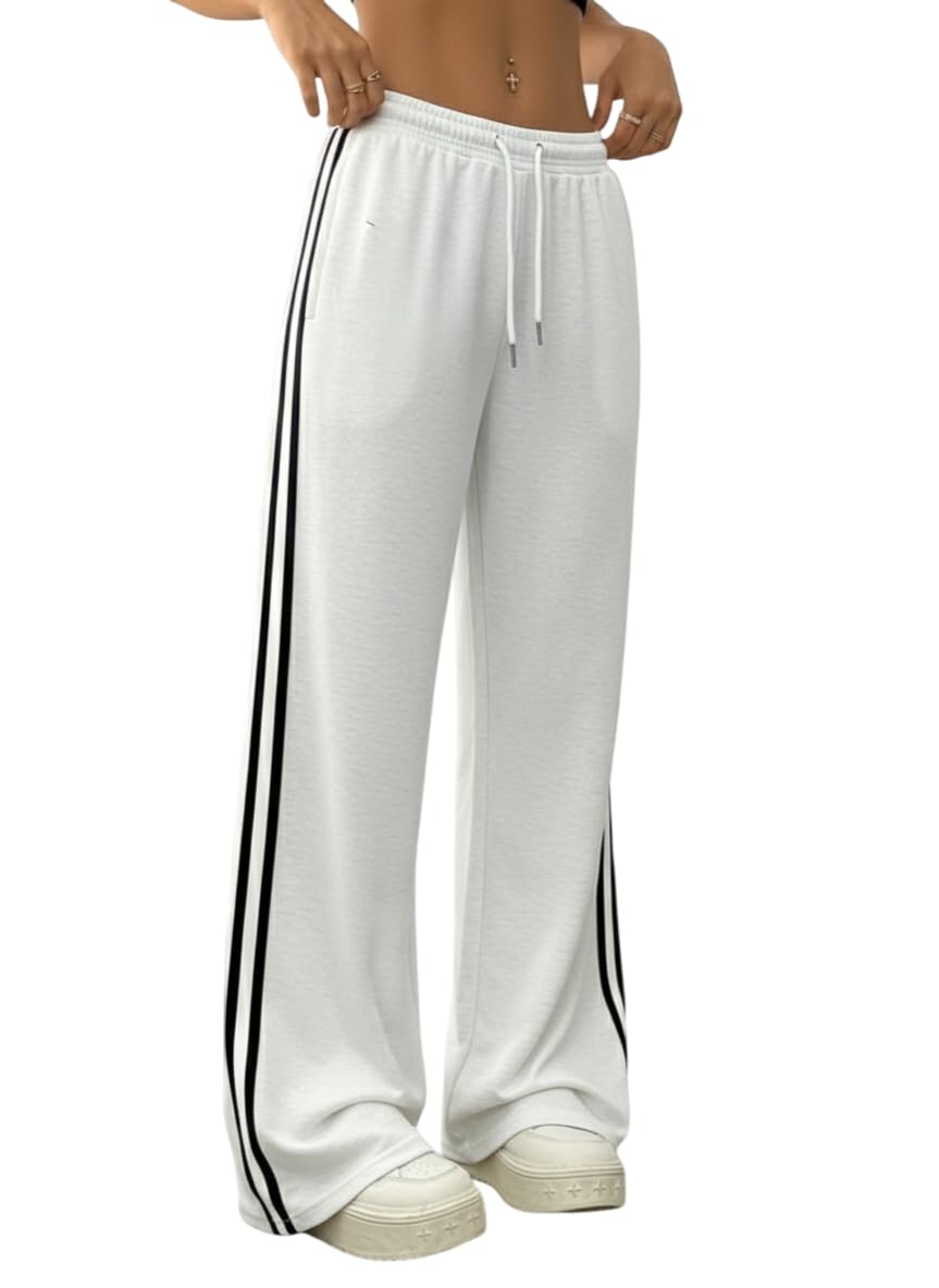 dockstreet Track Pant for Women || Baggy Fit || Track Pants || Full Elastic Jogger Track Pant || 100% Cotton-picture-39