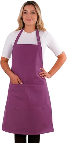 Miniatura 9 de Juego de delantales de 3 piezas delantal de cocina ajustable, guantes de horno resistentes al calor, soporte para ollas I 482 F I Delantales de