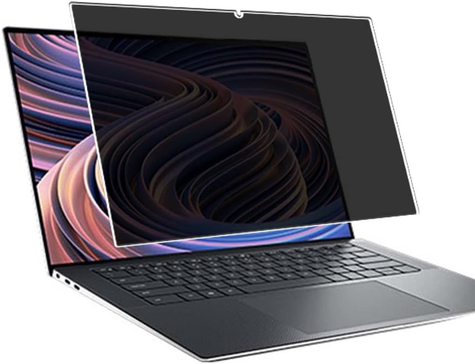 Privacy Screen Protector, compatible with Dell XPS 15 9000 9520 touch 15.6'' laptop Anti Spy Film TPU Guard ( Not Tempered Glass Protectors ) , Black