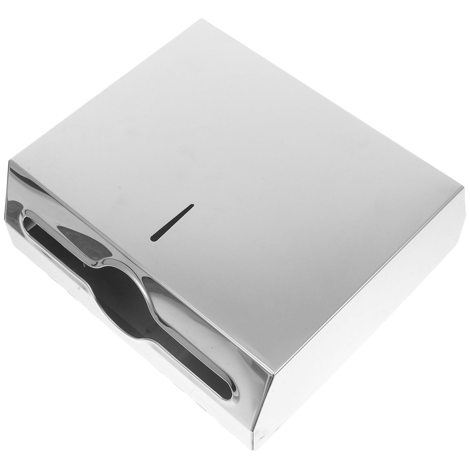 Dispensador de Toallas de Papel para Baño de Acero Inoxidable, Montaje en Pared, Resistente y Confiable para Hospitales y Baños Públicos