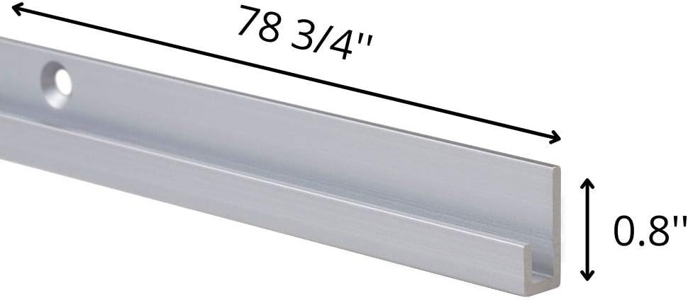 STAS j-Rail max Art Gallery Hanging System - Covers 6.56 ft of Wall Space - Art Display Rail for Museum & Gallery Picture Rail Complete Kit with Installation Hardware (Silver Rails)