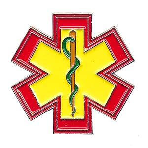Hegibaer Star of Life Rettungsdienst Pin - 0543
