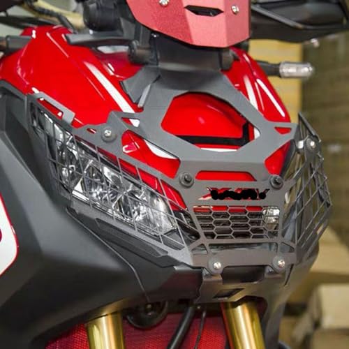 Grille phare moto X-ADV 750 (2017-2020) : protection robuste en acier inoxydable - 3