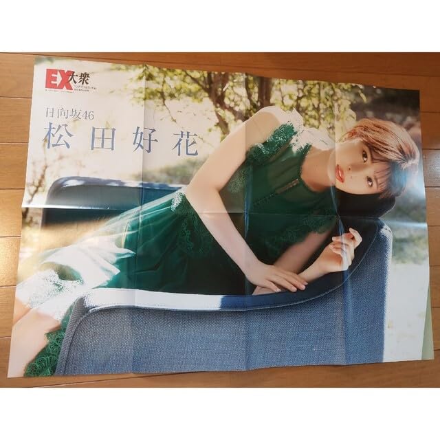 日向坂46ポストカード・クリアファイル・ポスター・雑誌のまとめ売り Amazon.co.jp: EX大衆 12月号特別付録 日向坂46 松田好花 BIG