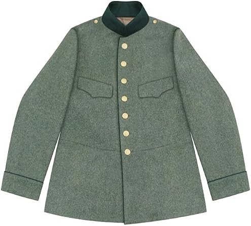 militaryharbor WW2 WWII German Netherlands M1912 EM Jager Field Grey Wool Field Tunic Jacket