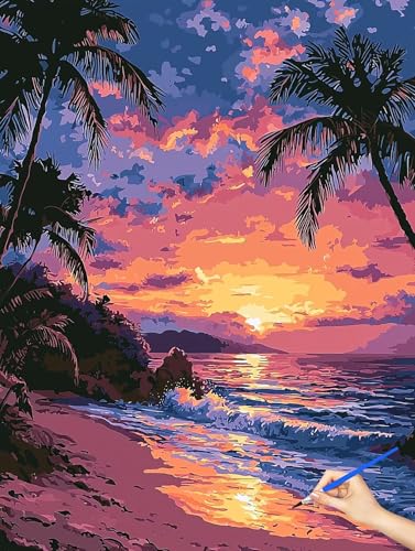 G i Paint by Numbers for Adults r[` hG DIYyCgoCio[ l̂߂̃NGCeBuȎ io[yCg  uV/ANyCgLbg q S H?? z[ ItBX 