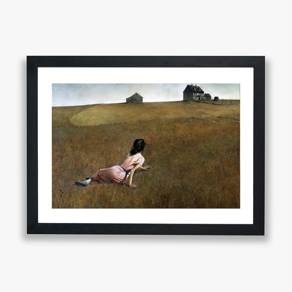 Christina's World Andrew Wyeth poster giclée haut de gamme sans cadre pour salon élégant