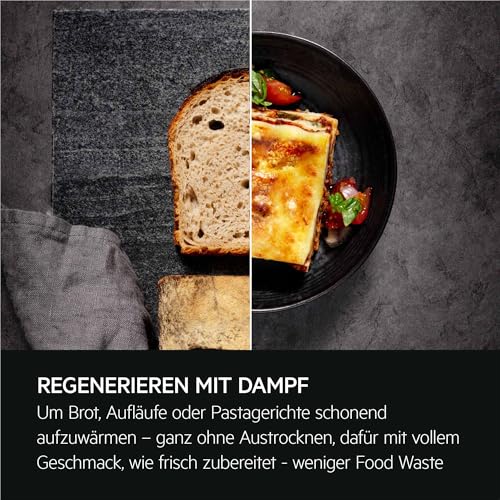 Foto von AEG 9 Wifi Einbau Dampfbackofen, ETM Testsieger, SteamPro, TP9SB82WAB