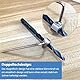 Bohrer Tiefenanschlag Set, 8 Stück Tiefenanschlagringe, 3/4 /5/6 /8/10 /12/16 Millimeter Tiefenstopp für Bohrer, Tiefenbegrenzer,Stellungsregler Ring Positionierer, mit Sechskantschlüssel