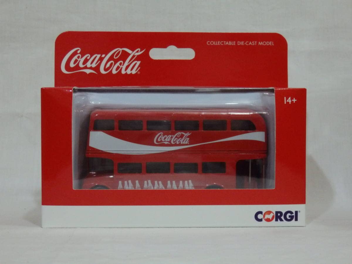 コカコーラロンドンバスミニカー Amazon.co.jp: ミニカー 1/64 ロンドンバス 2階建て コカ コーラ 完成