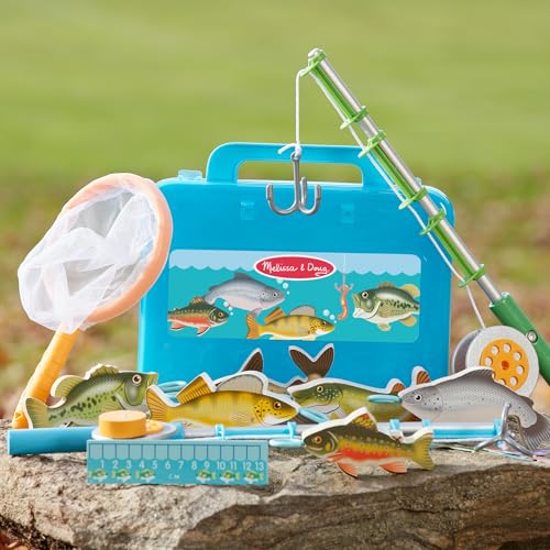 Melissa & Doug Let’s Explore Fishing Play Set – 21 Pieces Toy Fishing Set for Toddlers and Kids, Pretend Play Toy, Learning Toys for Kids Ages 3+ - FSC-Certified - FSC Certified - image 9
