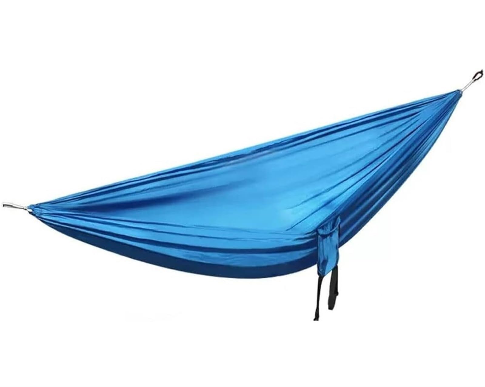 Hamac de Jardin en Toile, Hamac 2 Places avec Sangles d'arbre, Nylon Parachute, 270 x 140 cm