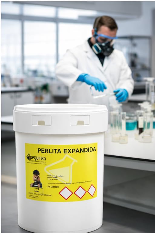 perlite expandida.taille Fine. Bidon de 20 litres.