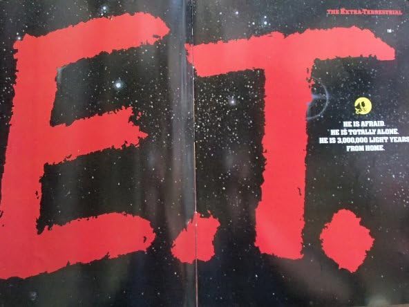 Amazon.co.jp: ○映画パンフレット○「E.T.」1982年東宝
