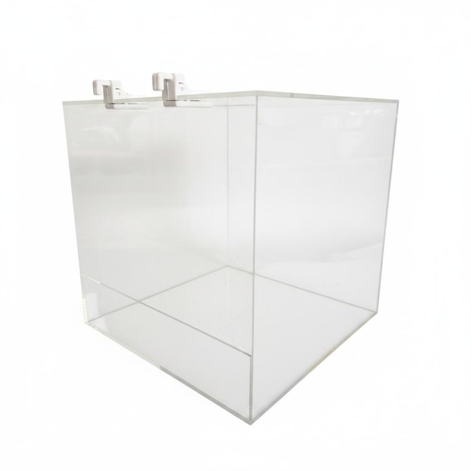 Acrylic Bird Bath Container High Clarity Hanging Bird Bathtub Easy to Pet Care Accessory, 20x20x20-image-48