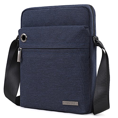 TINYAT Fashion Men's Crossbody Shoulder Bag Messenger Bag Fits 9.7