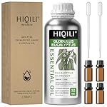 HIQILI Eucalyptus Essential Oil for Spray, Diffuser & Skin, 100% Pure Undiluted - 32 Fl Oz