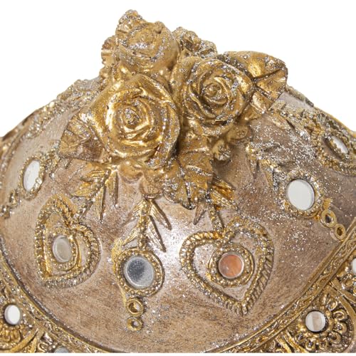 Tortue décorative incassable marron doré pour sublimer vos étagères - 3