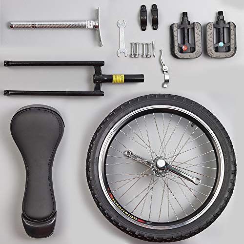 image for Topleads 20 inch Junior Unicycle High-Strength Manganese Steel Fork, A