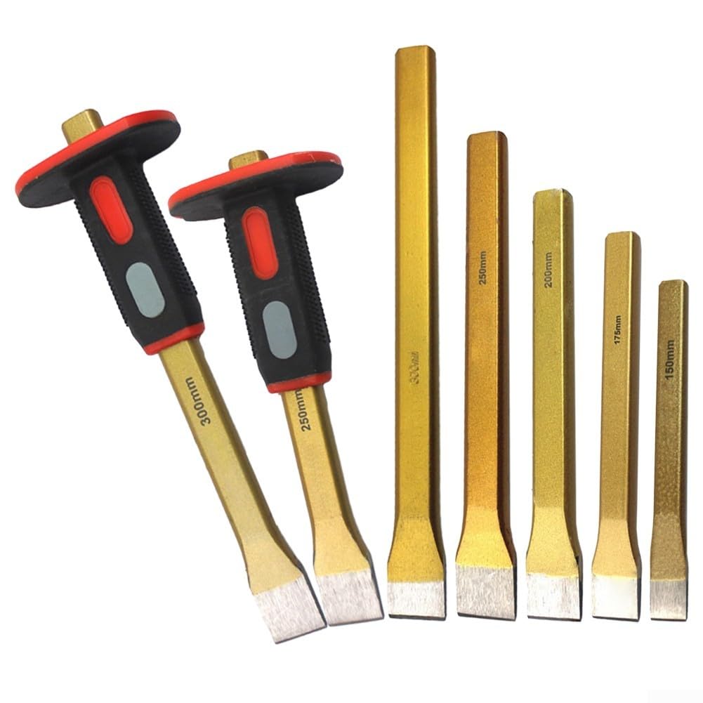 Ciseau à Bois Plat Professionnel - Largeur 38 Mm - Acier Cr-V Trempé - Manche En Bois Ergonomique - Pour Menuiserie Et Finition Précise