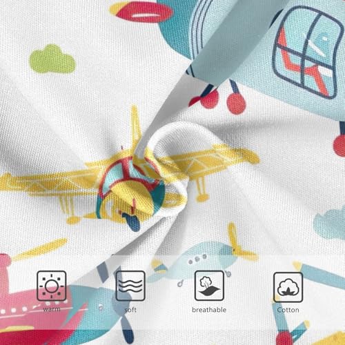 Planes and Helicopters Toddler Underwear Girls, Girls Cotton Underwear, 2T–8 Years3