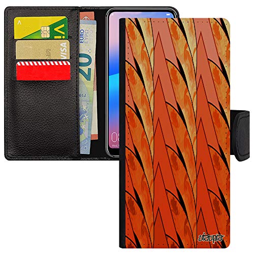 Coque Samsung Note 20 Ultra marbre à rabat et protection acrylique géométrique