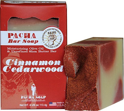 Pacha Soap Company Cinnamon Cedarwood 4oz Natural Soap