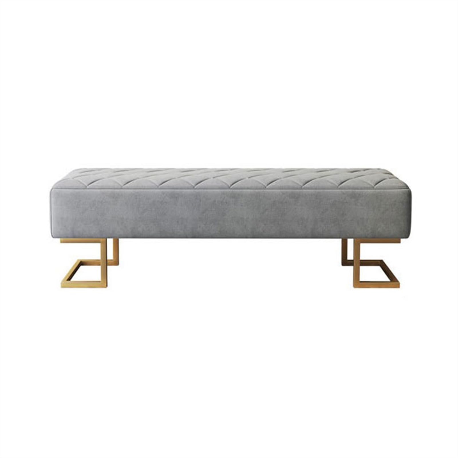 Sofá de dormitorio Taburete for sofá, taburete de entrada for cambiar zapatos, dormitorio, mesita de noche, tienda, salón, banco decorativo for sala de estar Reposapiés para salón(Size:100*45*45CM)