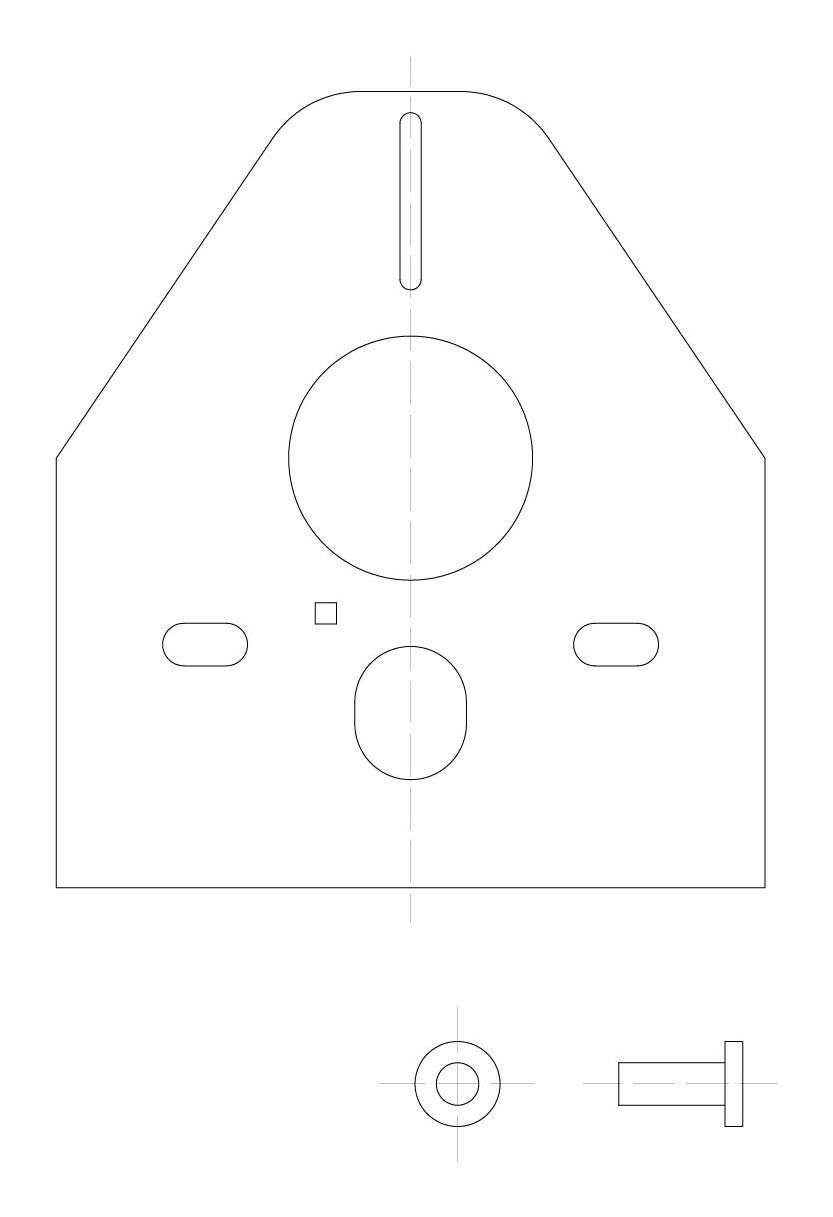 Joint d'isolation phonique pour toilettes suspendues au mur avec bouchons et rondelles