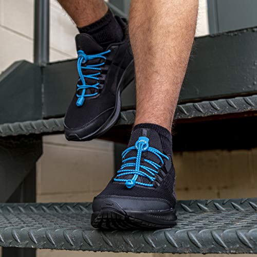 Cadarco Elastico Refletivo Lock Laces Azul