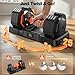 Adjustable Dumbbells Set 25LB, Weights Dumbbells Set 5/10/15/20/25lbs, Anti-Slip Handle for Exercise Fitness Workout Adjustable dumbbell set 2 (25, Pounds)