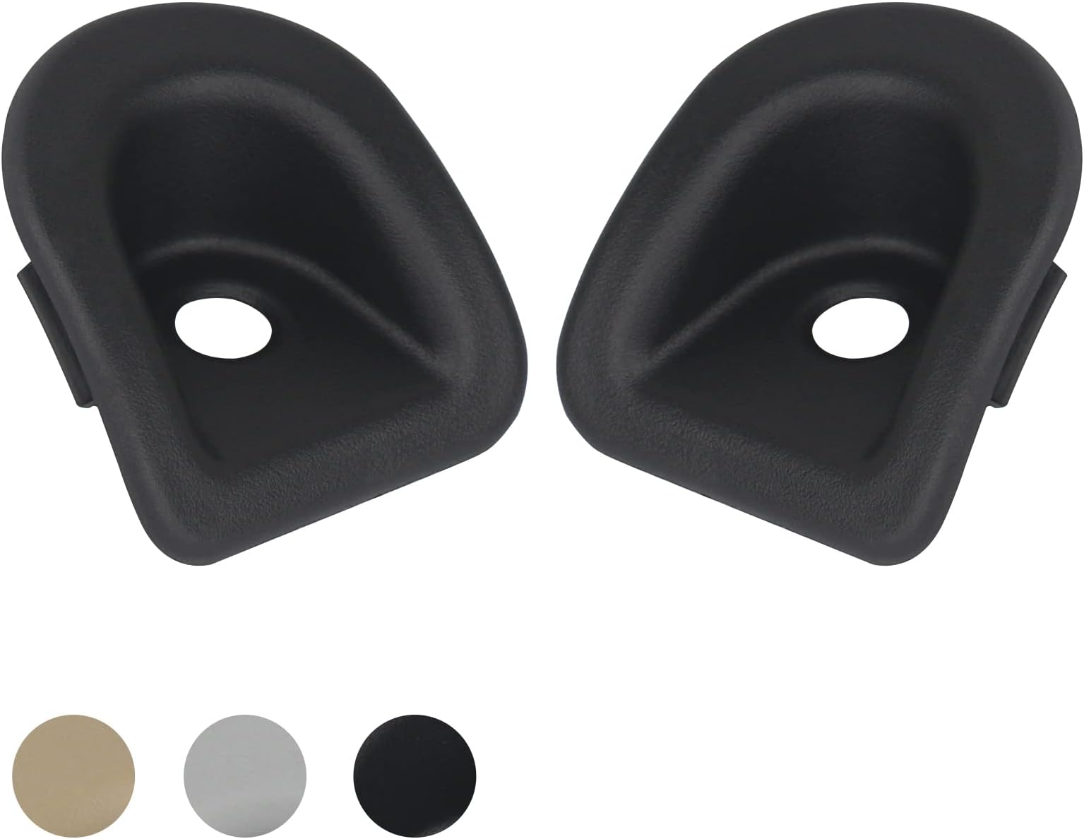 Door Panel Trim Lock Grommet,Compatible with 2005-2014 Ford Mustang Left Driver and Right Passenger Side (Black) Lock Knob Bezel