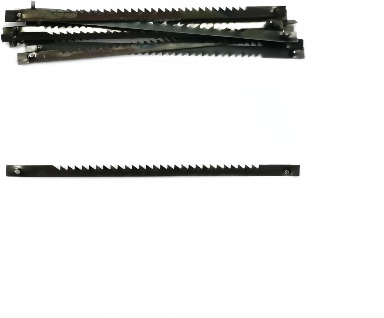 Scroll Saw Blades Set, 10pcs Scroll Saw Blades, 3 Inches Pin End 14T, 18T, 24T for Choice for Wood Metal Plastic Cutting Sawing(14T)